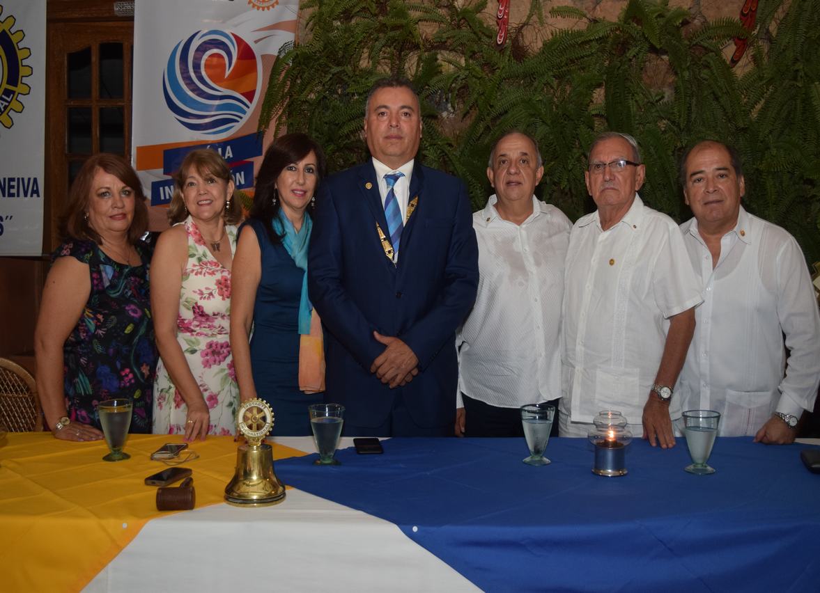 Sonia Ramírez, Conny Sandoval, Aida Henao, Gobernador del Distrito Camilo Hernández, Álvaro Polanía, José Libardo Arce.